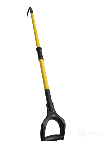 Крючок вспомогательный для работы с трубами и подвешенным оборудованием - Крючок трубный, длина корпуса 1000мм КТ-1000