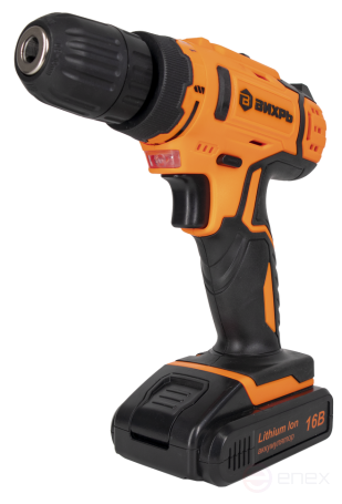 Cordless screwdriver drill Vortex DA-16L-2K (2.0 A/h)
