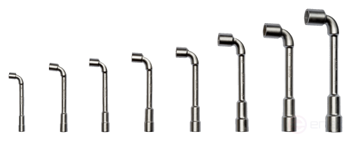 Набор Г-образных торцевых ключей 6x6, 8 шт. (8 - 22 мм)