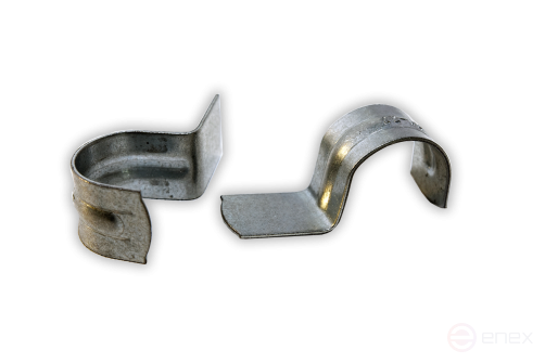 Скоба металлическая однолапковая СМО для монтажных пистолетов (25-26 мм, 100 шт/уп) FEDAST