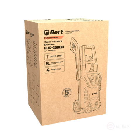 Мойка высокого давления BORT BHR-2000M