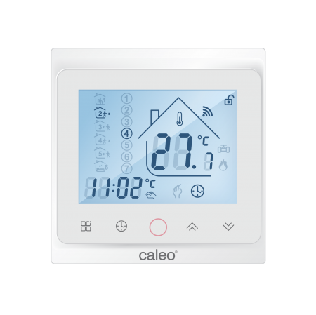 CALEO C936 Wi-Fi thermostat built-in, digital, programmable, 3.5 kW