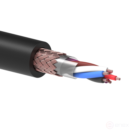 Кабель силовой гибкий экранированный КГВЭВ 3х4