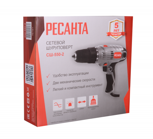 Network screwdriver SH-550-2 Resanta