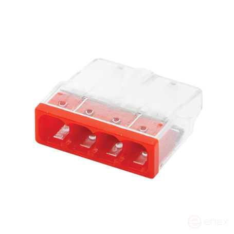 Строительно-монтажная клемма СМК 772-204 (25шт./упак.) IN HOME