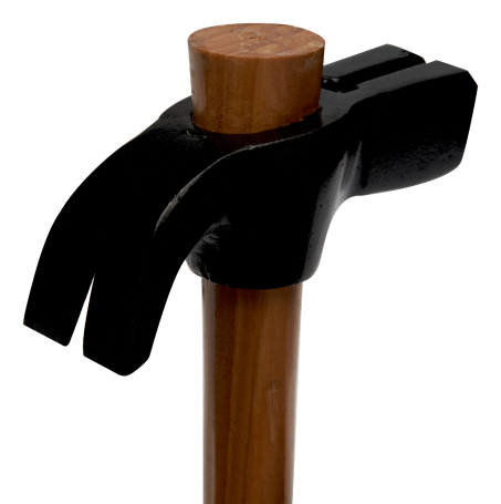 Spanish-type nail hammer with a handle made of American hazel 521-81-2