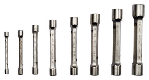 Набор двусторонних торцевых ключей, 8 шт. (6 - 22 мм), чехол