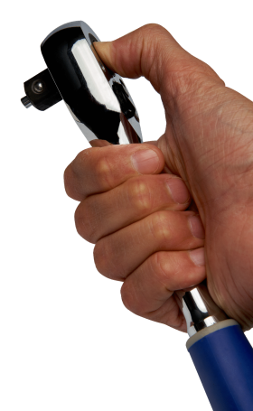 Reversible handle 1/2";