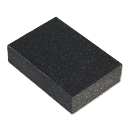 Sponge for grinding "SANTOOL" 100x70x25mm P120 (No. 10)