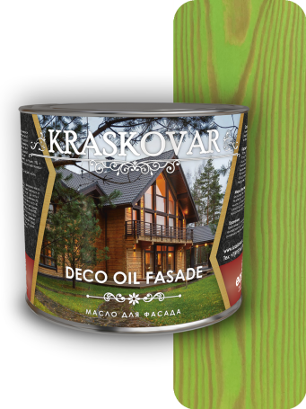 Kraskovar Deco Oil Facade Oil Lime Green 2.2 l.