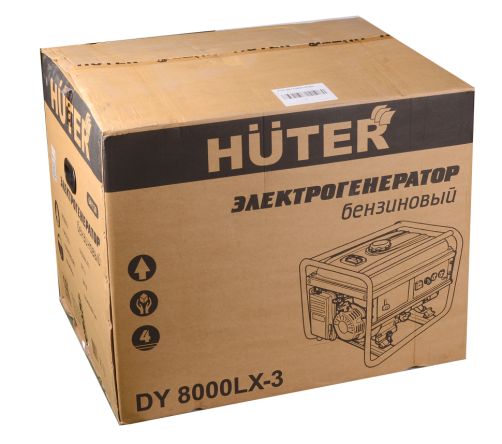 Портативный бензогенератор HUTER DY8000LX-3