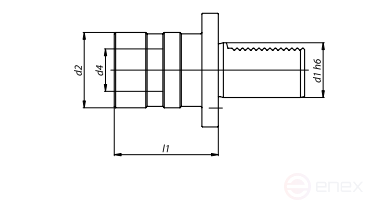 Патрон резьбонарезной NORGAU industrial 30x19 мм