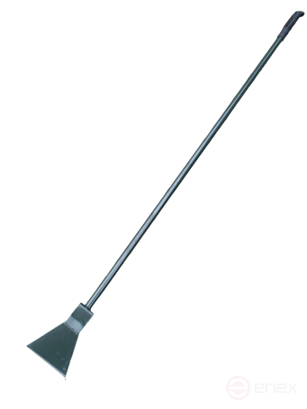 Ice axe with axe B-3 (welded) with metal and rubber handle powder-coated handle length - 1.2m