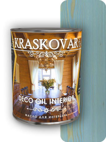 Масло для интерьера Kraskovar Deco Oil Interior Волна 0,75 л.