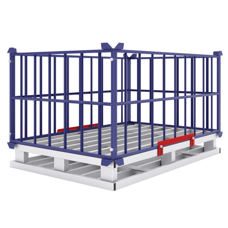 Frame fencing pallets OPK 500 (800*1200*535 )