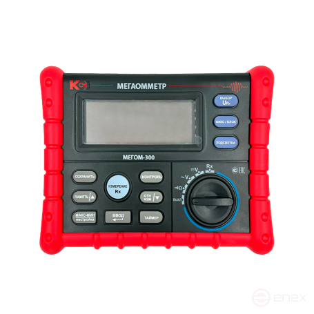 Digital megaohmmeter MEGOM-300