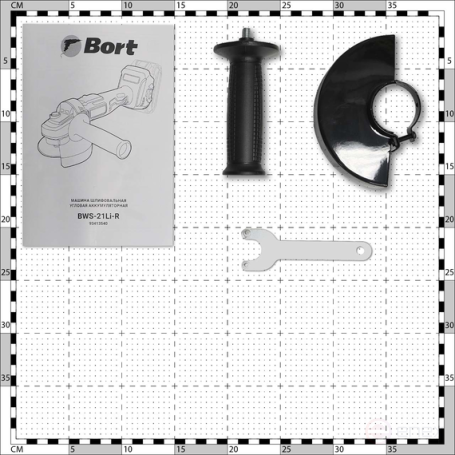Angle grinder rechargeable BORT BWS-21Li-R (without battery and charger)
