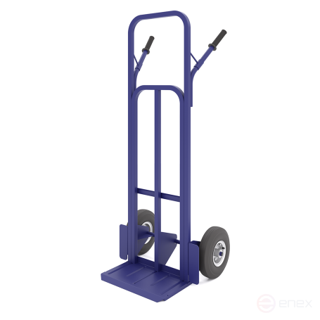 Тележка грузовая КГ 350 колёса пневмо d 250