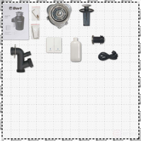 Измельчитель пищевых отходов BORT Alligator Green