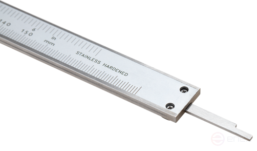 Штангенциркуль нониусный 0-150 мм/0-6"; 0,05 мм/1/128"