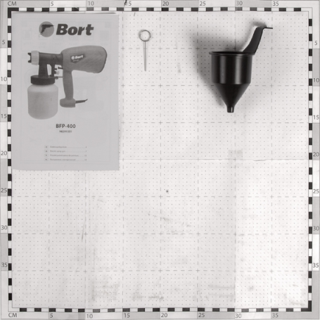 Electric spray gun BORT BFP-400