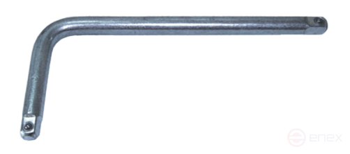 The key with the connecting square is curved, double-sided 330 mm