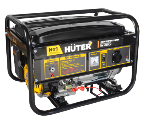 HUTER DY3000LX Portable Gasoline Generator