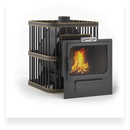 Печь Мини Квадро 14 панорама