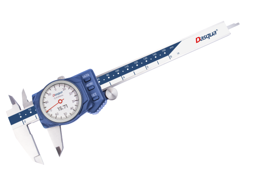 Штангенциркуль цифровой IP67 с индикацией круговой шкалы и с Bluetooth 0-150 мм/0-6"; 0,01 мм/0,0005"