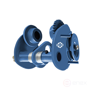 Trolley for hoists Type B (GCL) 1X12 with movement mechanism