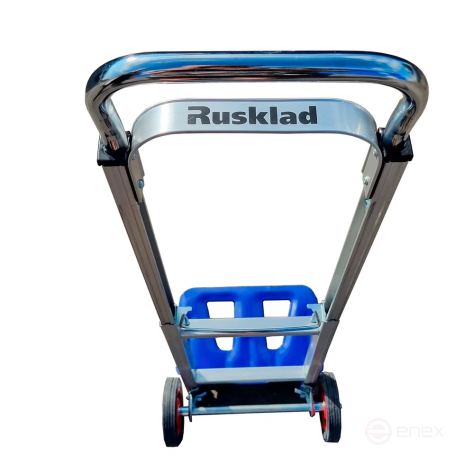 Folding aluminum cargo trolley KG 90 And d 150 cast wheels