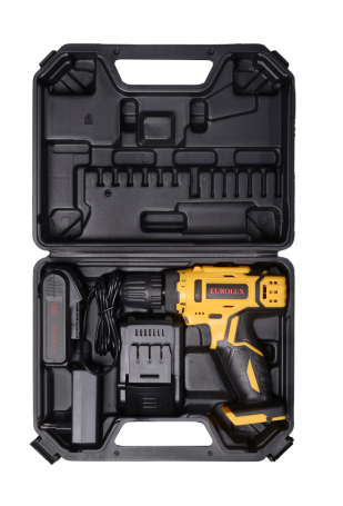 Cordless screwdriver drill Eurolux DA-16/2Li