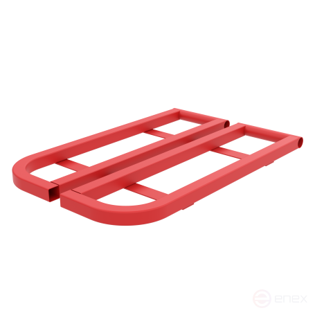 Folding shelf for TSU 300. RAL 3002