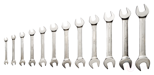 Набор двусторонних рожковых ключей, 12 шт. (6 - 32 мм), чехол