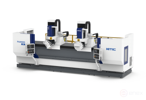 Двухшпиндельный вертикально-фрезерный обрабатывающий центр HITIC PA4900S-2W