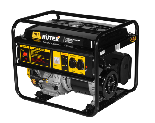 HUTER DY6500L Portable Gasoline Generator