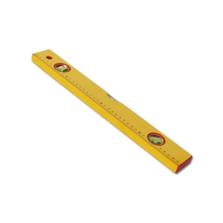 SANTOOL level aluminum yellow 3 eyes with a ruler 400 mm