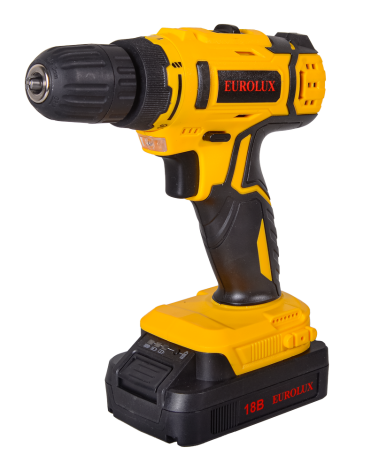 Cordless screwdriver drill Eurolux DA-18/2Li