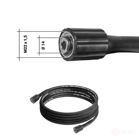 Шланг высокого давления BORT BHS-10-Kex