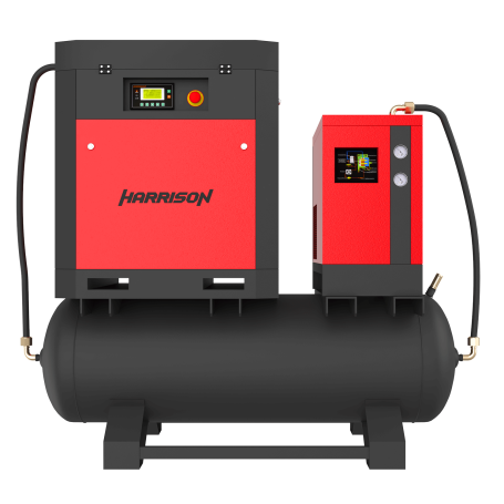 Компрессор винтовой 3 в 1 (компрессор + ресивер + осушитель): HRS-94750TD5