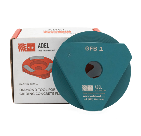 Фреза алмазная шлифовальная GFB 1 /40*12,5*6,4 R/3 (50 grit) Adel Instrument