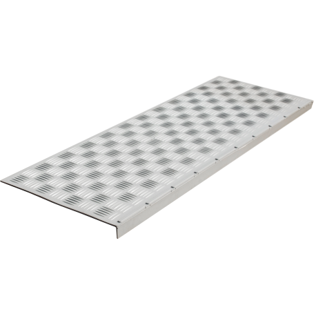 Anti-slip pad on the step lightweight angular (rubber tread) 900x300x30 mm, gray