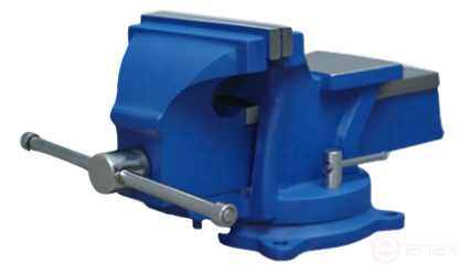 Cast iron vise, 200 mm