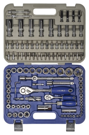 Set of heads 1/2 -1/4 108 pcs.