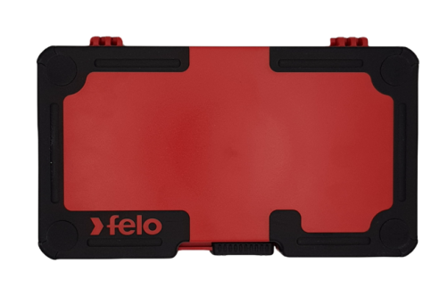 Felo Диэлектрическая отвертка Smart с набором насадок 12 шт в кейсе 06391306