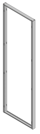MULTICOLOR connecting frame UMK IP54 (850x1800) (WxDxH) RAL 7035