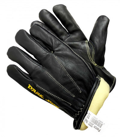 Solid-skin anatomical gloves with HEATFEEL® Gward Force DARK_SIDE Zima insulation