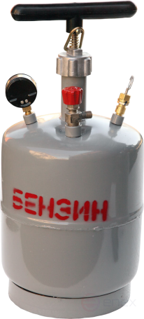 The tank of the gas cutter