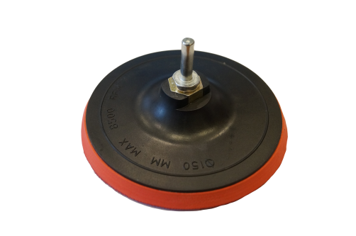 125мм (М14) 10мм Опорный диск для кругов самозацепляющихся с адаптером д/дрели TSUNAMI