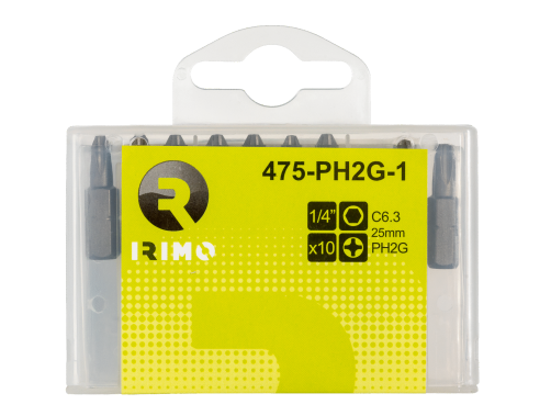 Биты Phillips Drywall 1/4, 25 мм, 10 шт.